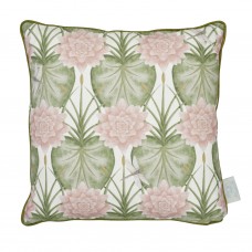 The Chateau by Angel Strawbridge The Lily Garden Cream Square Cushions